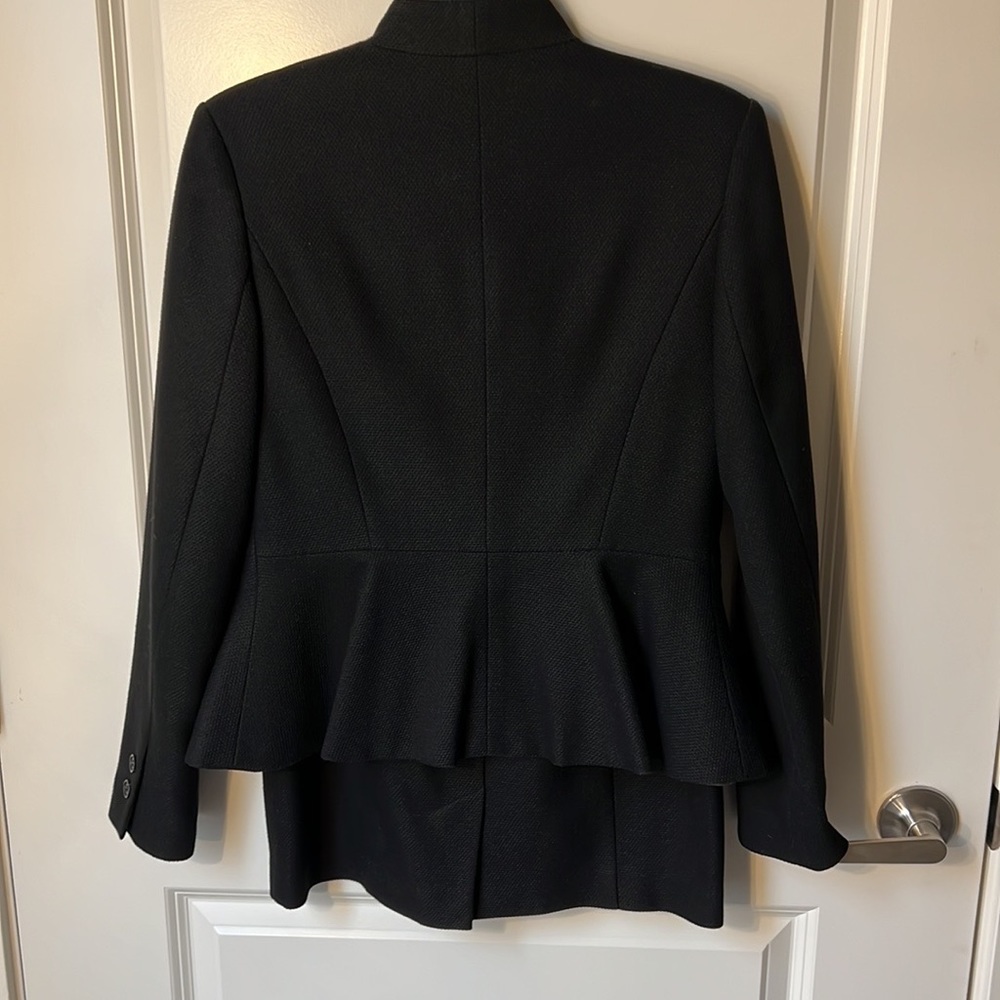 Halogen black suit jacket and skirt size 2